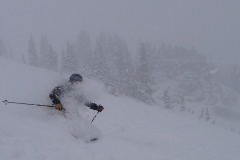 Powder day at Alta Ski Area, Utah!