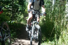 Mountain Biking at Deer Valley in Park City, Utah