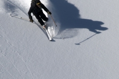 Backcountry skiing in Utah's Wasatch Mountains