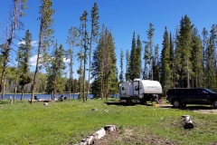 Boondocking at Lyman Lake in Utah's Uinta Mountains
