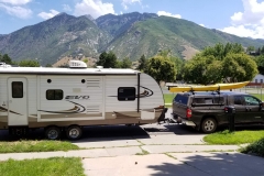 Hooked up and ready to hit the road