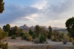 Our BLM boondocking site adjacent to Mesa Verde National Park, Colorado