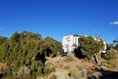 Free dry campground at Navajo National Monument in Arizona