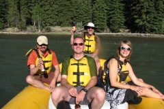 A lazy sunset float through Grand Teton National Park