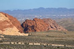 Red Rock Canyon National Conservation Area is only 17 miles from the Las Vegas Strip, but it's nevertheless worlds away.  From our Ep. 221:  https://youtu.be/aNhOJw6t2yQ