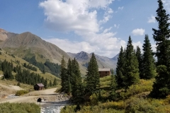 The mining ghost town of Animas Forks, Colorado