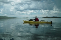 Blackfoot Reservoir kayaking
