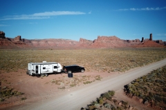 Our camp at Valley of the Gods